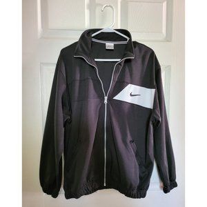 Vintage 80s Nike Black Jacket Full Zip Large
